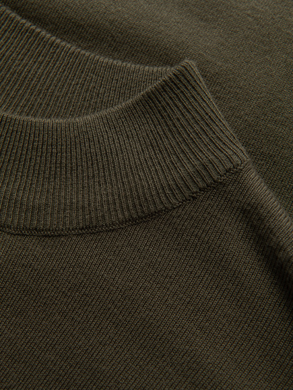 Ombre Clothing Îmbrăcăminte Ombre pentru bărbați, tricotată, cu jumătate de gât rotund, cu vâscoză