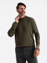 Ombre Clothing Îmbrăcăminte Ombre pentru bărbați, tricotată, cu jumătate de gât rotund, cu vâscoză