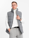 Ombre Clothing Vestă matlasată Ombre Clothing pentru bărbați