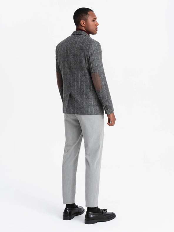 Ombre Clothing Jachetă structurată elegantă tricotată pentru bărbați Ombre Clothing