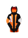 ALPINE PRO Geacă de schi pentru copii cu membrană ptx pentru zăpadă ALPINE PRO DEARO neon shocking orange