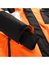ALPINE PRO Geacă de schi pentru copii cu membrană ptx pentru zăpadă ALPINE PRO DEARO neon shocking orange
