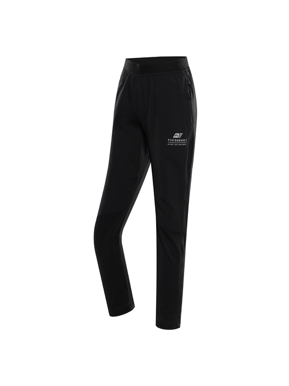 ALPINE PRO Pantaloni pentru copii cu uscare rapidă ALPINE PRO ZERECO negru