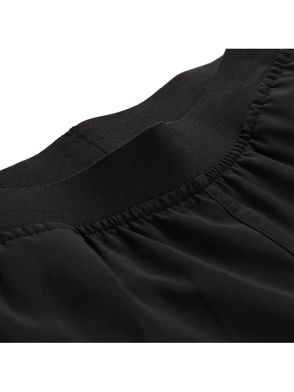 ALPINE PRO Pantaloni pentru copii cu uscare rapidă ALPINE PRO ZERECO negru