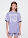 GAP Tricou oversize Varsity pentru copii GAP