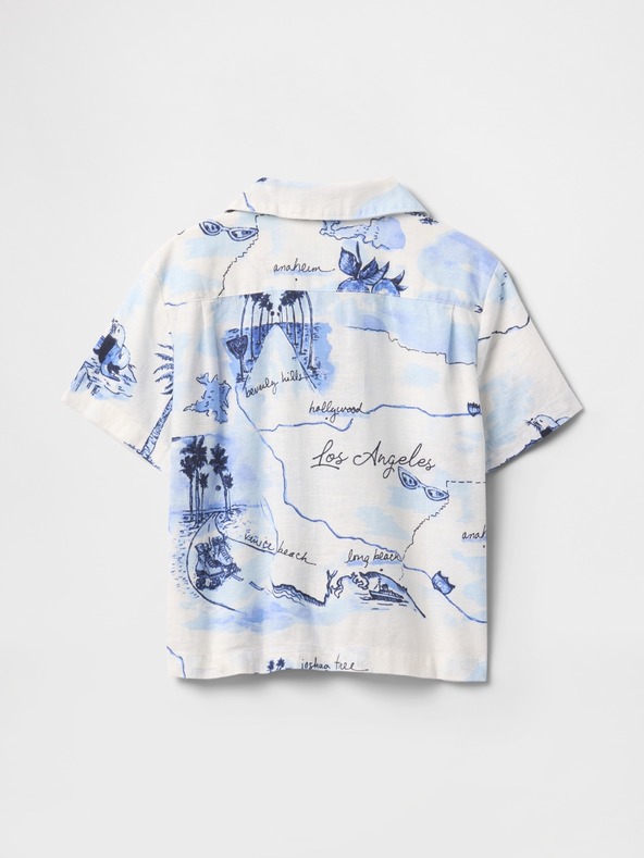 GAP Cămașă din in pentru copii GAP