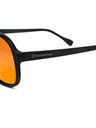 Horsefeathers Ochelari de soare Corp - negru mat/roșu oglindă HORSEFEATHERS