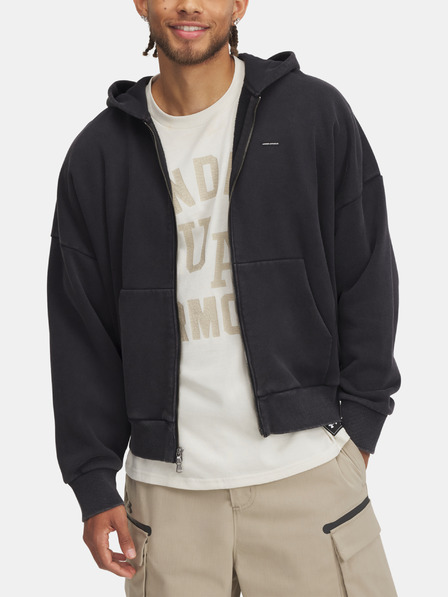 Under Armour Hanorac Under Armour Icon HWT Fleece Wash FZ pentru bărbați