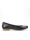 Rieker Rieker Black Leather Ballet Flats