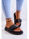 BIG STAR SHOES Papuci Big Star Black pentru femei