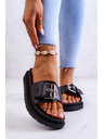 BIG STAR SHOES Papuci Big Star Black pentru femei
