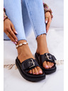 BIG STAR SHOES Papuci Big Star Black pentru femei