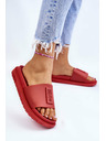 BIG STAR SHOES Papuci Big Star Red pentru femei