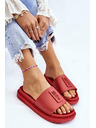 BIG STAR SHOES Papuci Big Star Red pentru femei