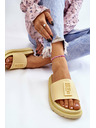 BIG STAR SHOES Papuci Big Star pentru femei - Galben