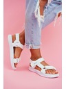 BIG STAR SHOES Sandale pentru femei Big Star White