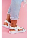 BIG STAR SHOES Sandale pentru femei Big Star White