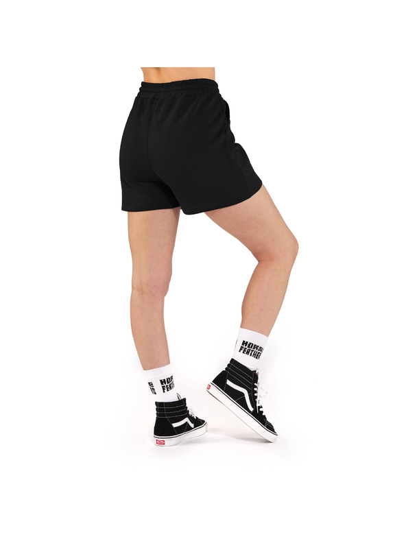 Horsefeathers Pantaloni scurți de trening Enzo negri pentru damă HORSEFEATHERS