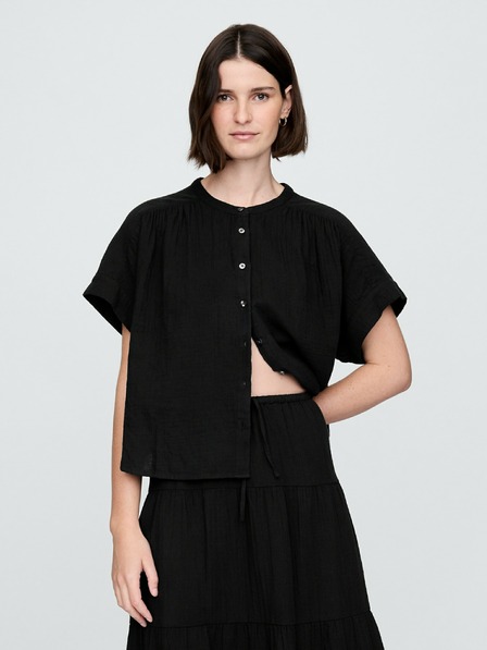 GAP Cămașă din muselină oversize GAP