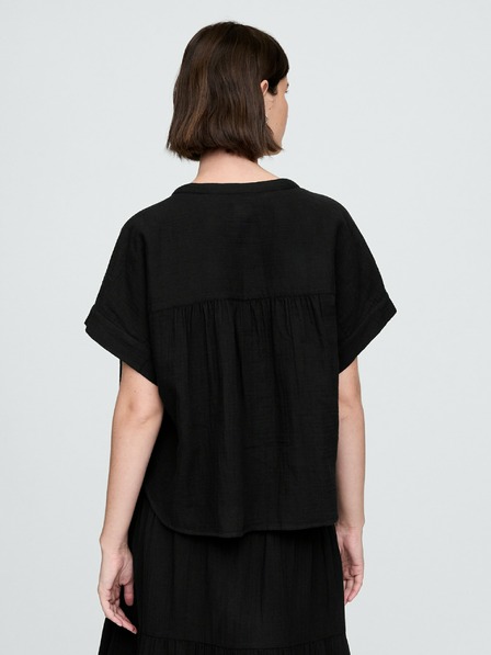 GAP Cămașă din muselină oversize GAP