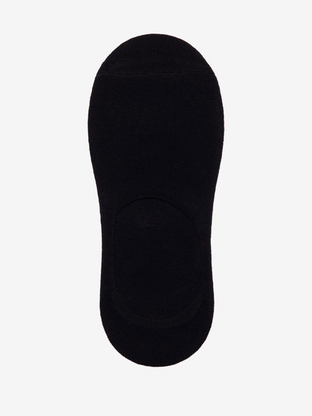 Ombre Clothing Set de trei perechi de șosete slip on negre pentru bărbați de la Ombre Clothing