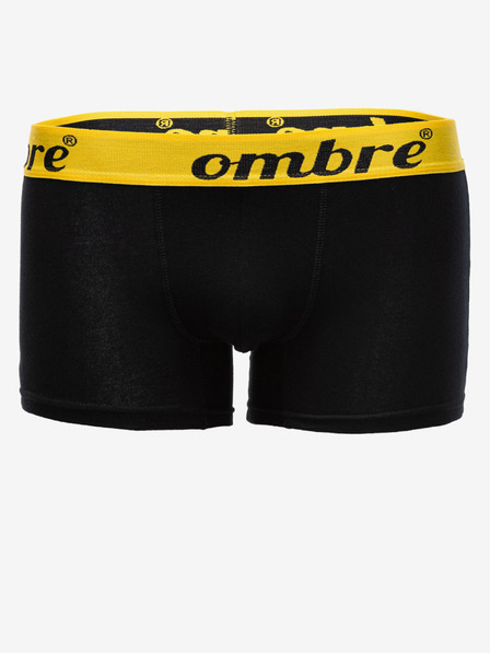 Ombre Clothing Chiloți boxeri bărbați negri - 7 pack Ombre Clothing U157