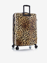 Heys Valiză de călătorie cu model negru și maro Heys Brown Leopard L