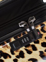 Heys Valiză de călătorie cu model negru și maro Heys Brown Leopard L
