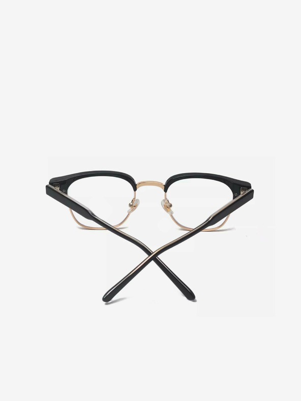 VEYREY VeyRey Ochelari de soare cu blocare a luminii albastre cu rame semi-încadrate Ranw