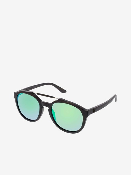 VEYREY Ochelari de soare VeyRey din lemn polarizat oval Maple Green