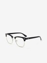 VEYREY VeyRey Blue Light Blocking Glasses Semi-Framed Gadson Negru