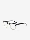 VEYREY VeyRey Blue Light Blocking Glasses Semi-Framed Gadson Negru