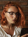 VEYREY VeyRey Blue Light Blocking Glasses Semi-Framed Gadson Negru