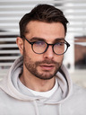VEYREY Ochelari VeyRey Blue Light Oval Justyn Negri