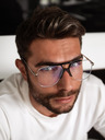 VEYREY Ochelari de soare VeyRey Asa Silver Blue Light Blocking