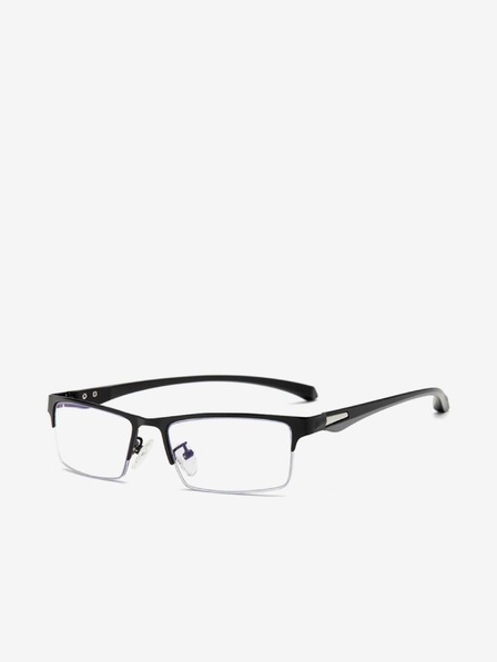 VEYREY VeyRey Ochelari Blue Light Blocking Square Sture Negru