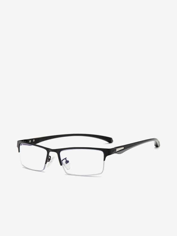 VEYREY VeyRey Ochelari Blue Light Blocking Square Sture Negru