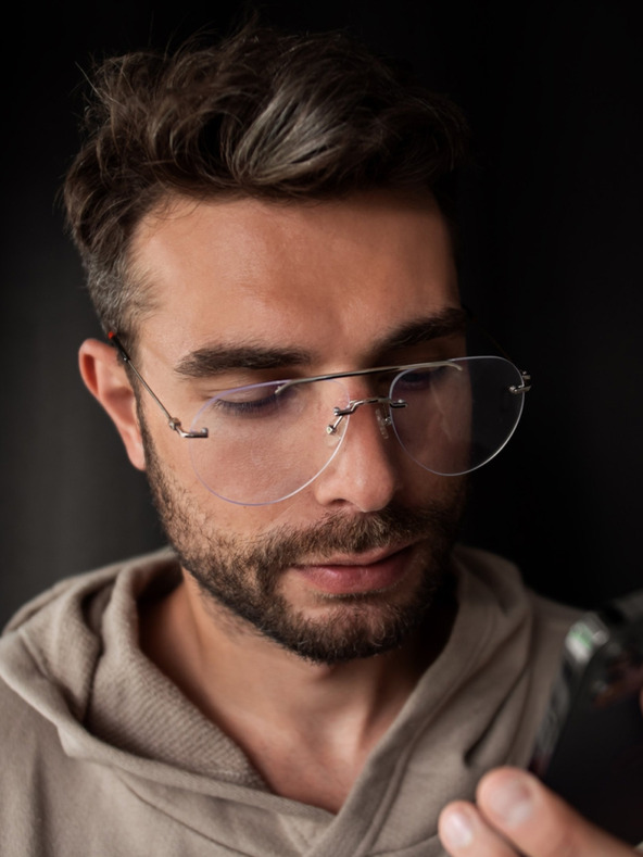 VEYREY Ochelari VeyRey Dag Black Blue Light Blocking