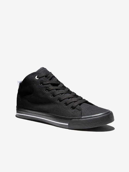 Ombre Clothing Adidași bărbați negri Îmbrăcăminte Ombre