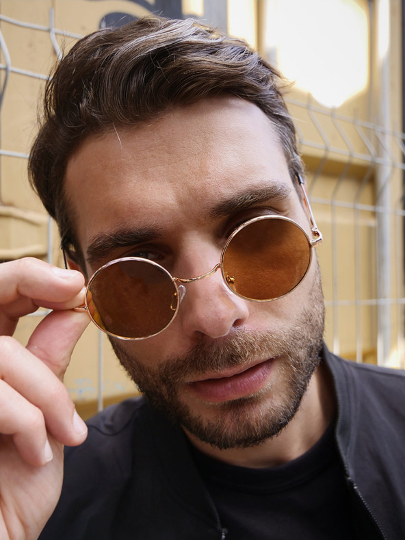 VEYREY Ochelari de soare maro VeyRey Braam