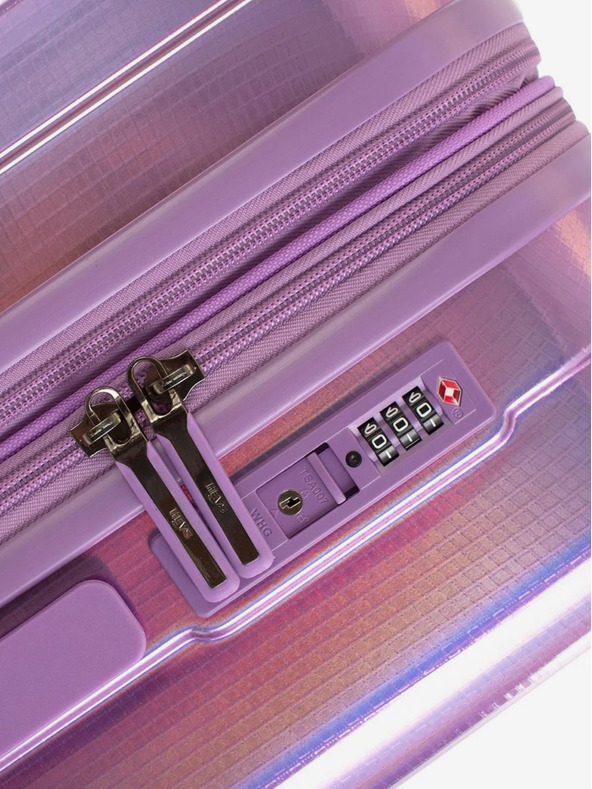 Heys Set de trei genți de voiaj în mov Heys Astro S,M,L