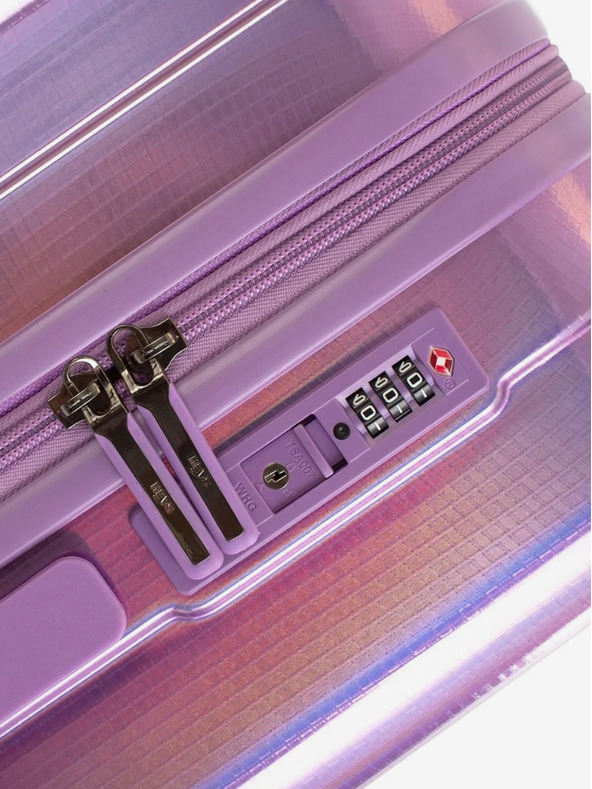 Heys Set de trei genți de voiaj în mov Heys Astro S,M,L