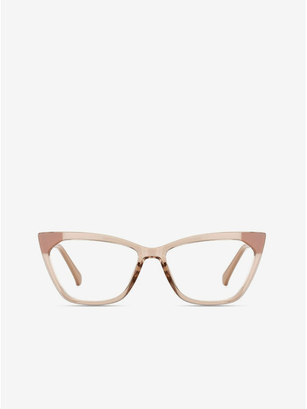 VEYREY Ochelari de soare pentru femei Beige Blue Light Blocking VeyRey Sarande