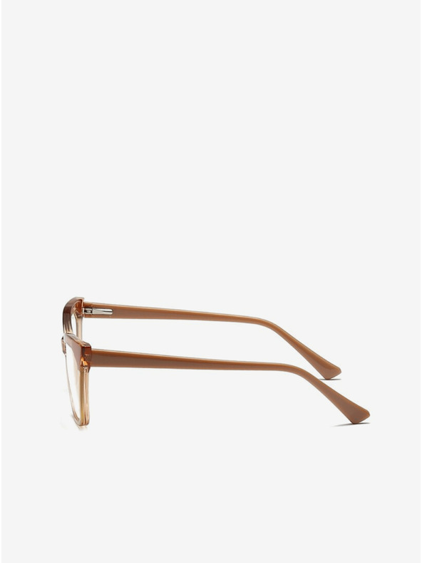 VEYREY Ochelari de soare pentru femei Beige Blue Light Blocking VeyRey Sarande