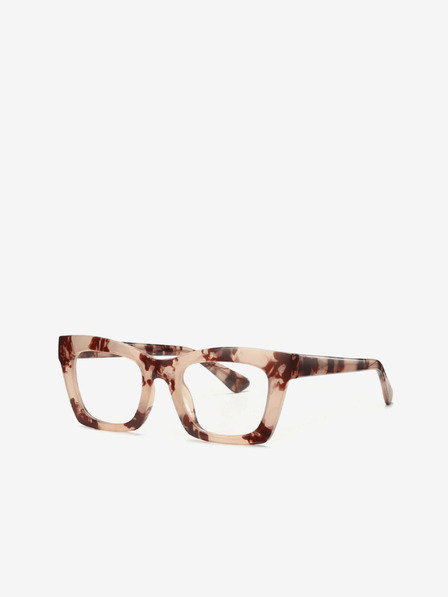 VEYREY Ochelari de soare pentru femei Beige-Brown Blue Light Blocking VeyRey Kukes
