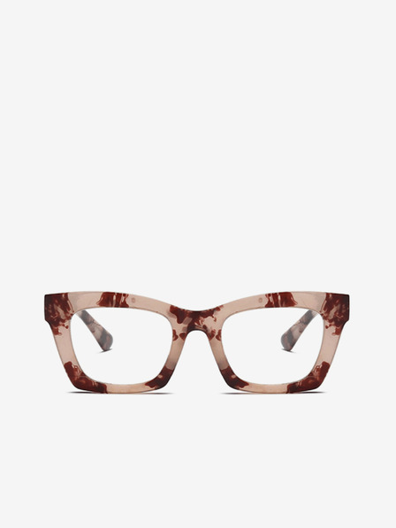 VEYREY Ochelari de soare pentru femei Beige-Brown Blue Light Blocking VeyRey Kukes