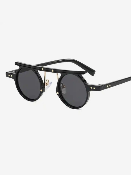 VEYREY Ochelari de soare unisex negru VeyRey Steampunk Punnyostion