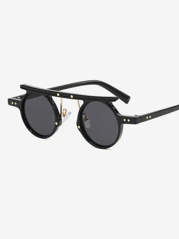 VEYREY Ochelari de soare unisex negru VeyRey Steampunk Punnyostion