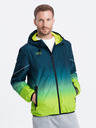 Ombre Clothing Jachetă sport verde și petrol pentru bărbați Ombre Clothing