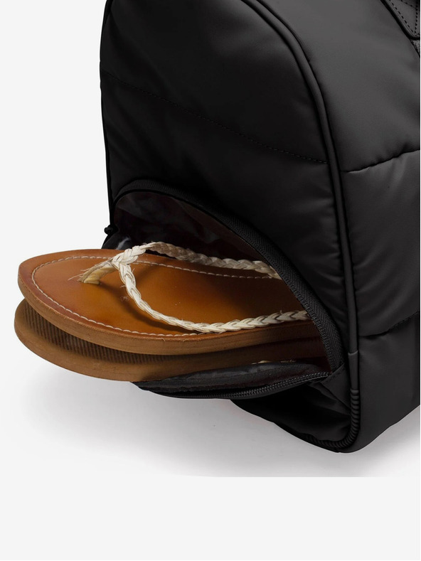 Heys Geantă de călătorie unisex neagră Heys Puffer Duffel Bag Black